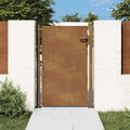 Cancello da giardino 100x150 cm in acciaio Corten