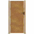 Cancello da giardino 100x175 cm in acciaio Corten