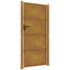 Cancello da giardino 100x175 cm in acciaio Corten