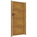 Cancello da giardino 100x200 cm in acciaio Corten