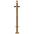 Cancello da giardino 100x100 cm in acciaio Corten con design ad albero