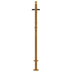 Cancello da giardino 100x125 cm in acciaio Corten con design ad albero