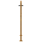 Cancello da giardino 100x150 cm in acciaio Corten con design ad albero