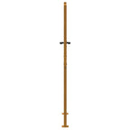 Cancello da giardino 100x175 cm in acciaio Corten con design ad albero