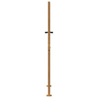 Cancello da giardino 100x175 cm acciaio Corten design erba
