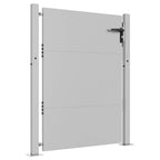 Cancello da giardino 100x125 cm in acciaio Corten