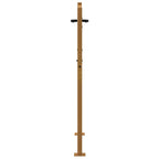Cancello da giardino 100x150 cm in acciaio Corten