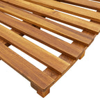 Passaggi per Spa 2 pz in Legno Massello di Acacia