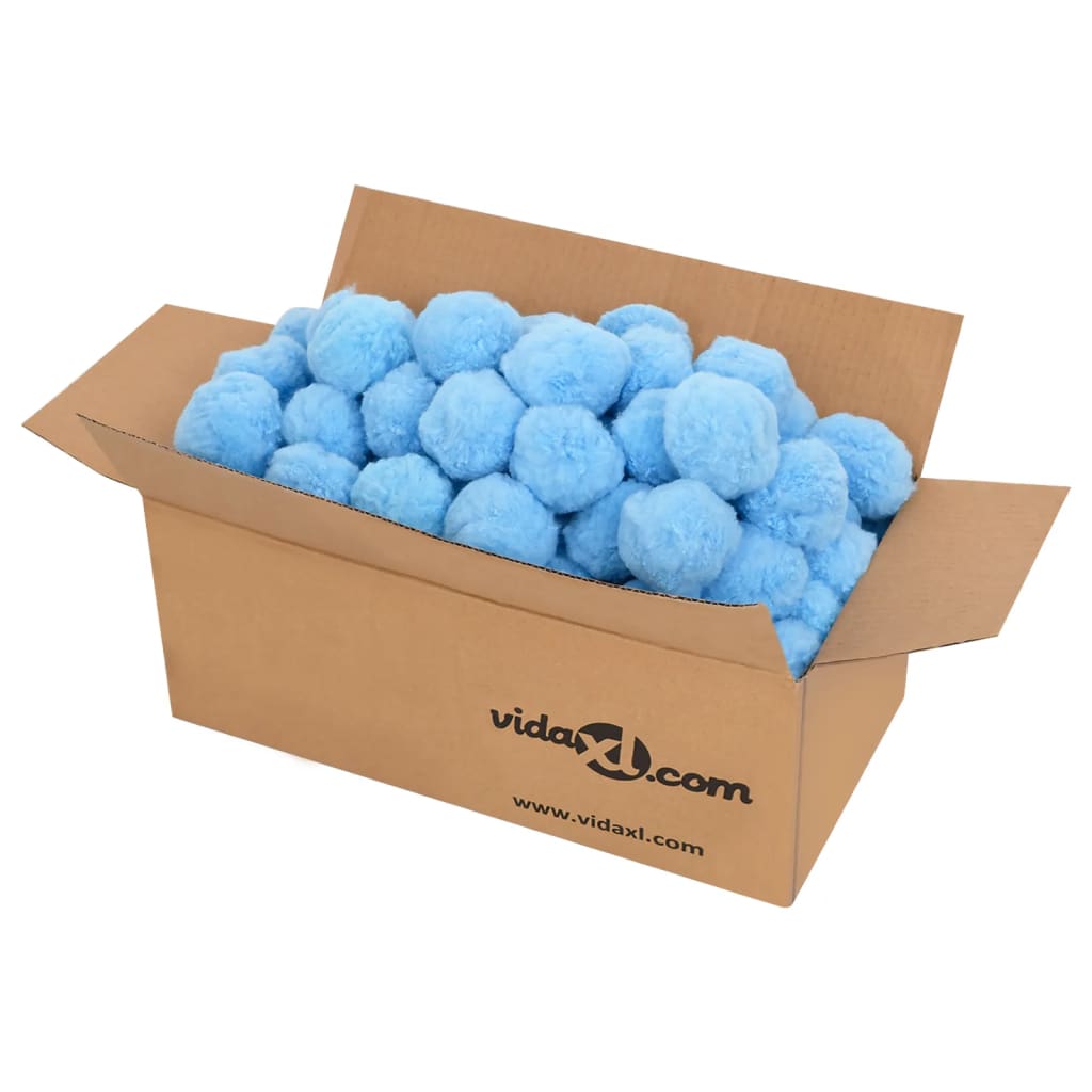Sfere Filtranti Antibatteriche per Piscina Blu 1400 g Polietilene
