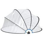 Cupola per Piscina Rotonda 315x158 cm PVC Trasparente