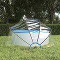 Cupola per Piscina Rotonda 315x158 cm PVC Trasparente