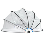 Cupola per Piscina Rotonda 467x234 cm PVC Trasparente