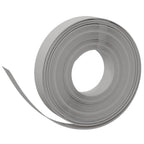 Bordature da Giardino 2 pz Grigie 10 m 10 cm Polietilene