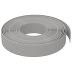 Bordature da Giardino 3 pz Grigie 10 m 10 cm Polietilene