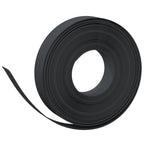 Bordature da Giardino 2 pz Nere 10 m 10 cm Polietilene