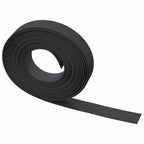 Bordature da Giardino 5 pz Nere 10 m 10 cm in Polietilene