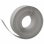 Bordature da Giardino 2 pz Grigie 10 m 15 cm Polietilene