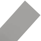Bordature da Giardino 4 pz Grigie 10 m 15 cm Polietilene
