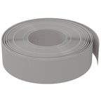 Bordature da Giardino 5 pz Grigie 10 m 15 cm Polietilene