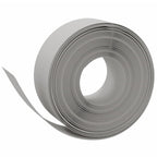 Bordature da Giardino 2 pz Grigie 10 m 20 cm Polietilene