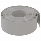 Bordature da Giardino 2 pz Grigie 10 m 20 cm Polietilene