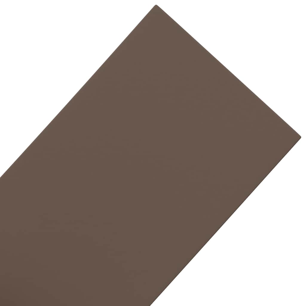 Bordature da Giardino 3 pz Marrone 10 m 20 cm Polietilene