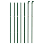 Recinzione a Rete Verde 1,1x10 m - Acciaio Zincato con Rivestimento PVC