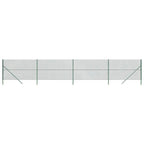 Recinzione a Rete Verde 1,4x10 m - Acciaio Zincato con Rivestimento PVC