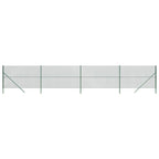 Recinzione a Rete Verde 1,8x10 m - Acciaio Zincato con Rivestimento PVC