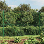 Recinzione a Rete Verde 1,8x10 m - Acciaio Zincato con Rivestimento PVC
