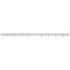 Recinzione a Rete Verde 0,8x25 m - Acciaio Zincato con Rivestimento PVC