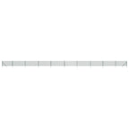 Recinzione a Rete con Picchetti Ancoraggio Verde 1,1x25 m