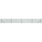 Recinzione a Rete con Flangia Verde 1x10 m