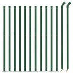 Recinzione a Rete con Flangia Verde 1x25 m