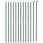 Recinzione a Rete con Flangia Verde 1,4x25 m