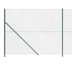 Recinzione a Rete con Flangia Verde 1,4x25 m
