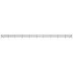 Recinzione a Rete Antracite 0,8x25 m Acciaio Zincato PVC