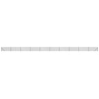 Recinzione a Rete con Flangia Antracite 0,8x25 m