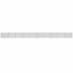 Recinzione a Rete con Flangia Antracite 1,4x25 m