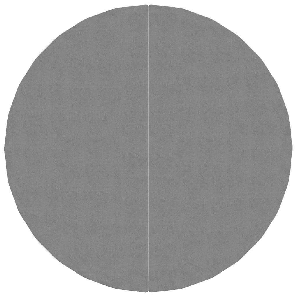 Telo Sotto Piscina Grigio Chiaro Ø244 cm Geotessile Poliestere