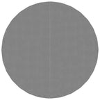 Telo Sotto Piscina Grigio Chiaro Ø244 cm Geotessile Poliestere