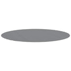 Telo Sotto Piscina Grigio Chiaro Ø366 cm Geotessile Poliestere
