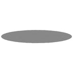 Telo Sotto Piscina Grigio Chiaro Ø500 cm Geotessile Poliestere