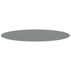 Telo Sotto Piscina Grigio Chiaro Ø550 cm Geotessile Poliestere