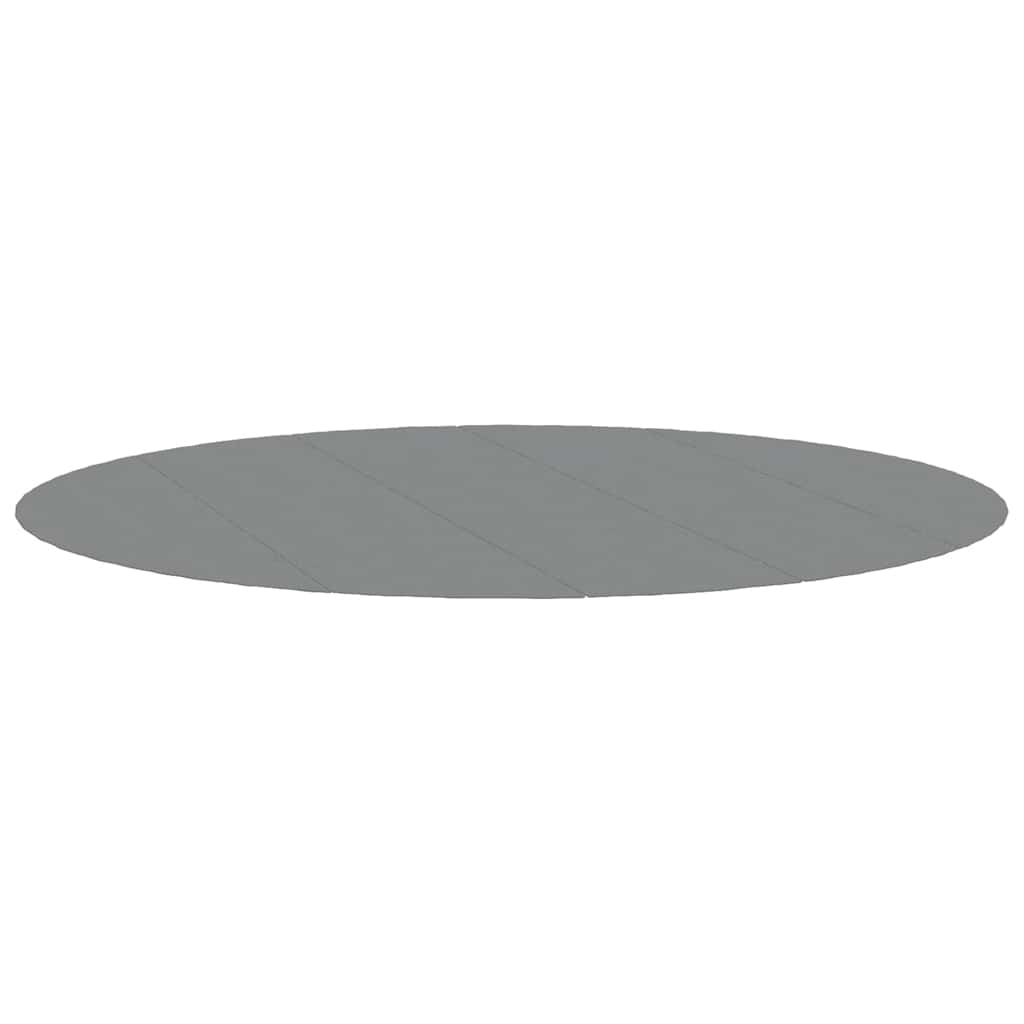 Telo Sotto Piscina Grigio Chiaro Ø550 cm Geotessile Poliestere