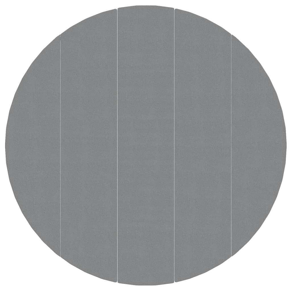 Telo Sotto Piscina Grigio Chiaro Ø550 cm Geotessile Poliestere