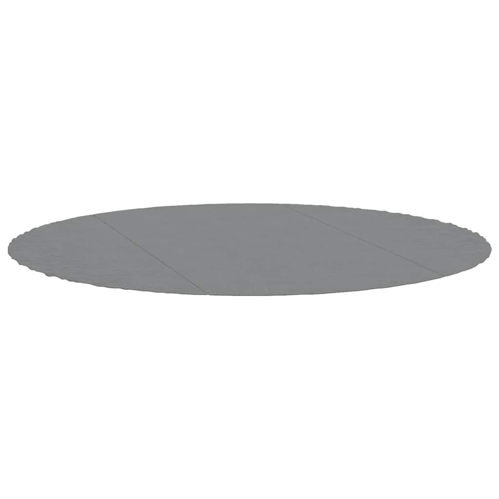 Telo Sotto Piscina Grigio Chiaro Ø306 cm Geotessile Poliestere