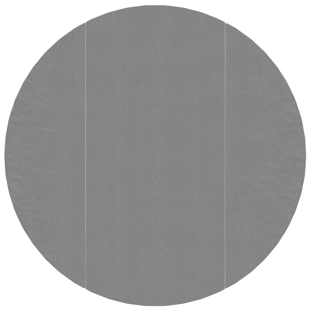 Telo Sotto Piscina Grigio Chiaro Ø306 cm Geotessile Poliestere
