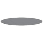 Telo Sotto Piscina Grigio Chiaro Ø366 cm Geotessile Poliestere