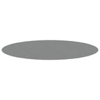 Telo Sotto Piscina Grigio Chiaro Ø428 cm Geotessile Poliestere